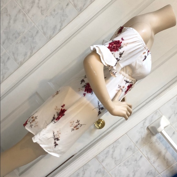 GIRLY & FLIRTY OFF SHOULDER FLORAL PRINT DRESS - Picture 6 of 8